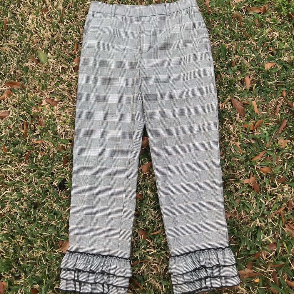 Black and White Pants
